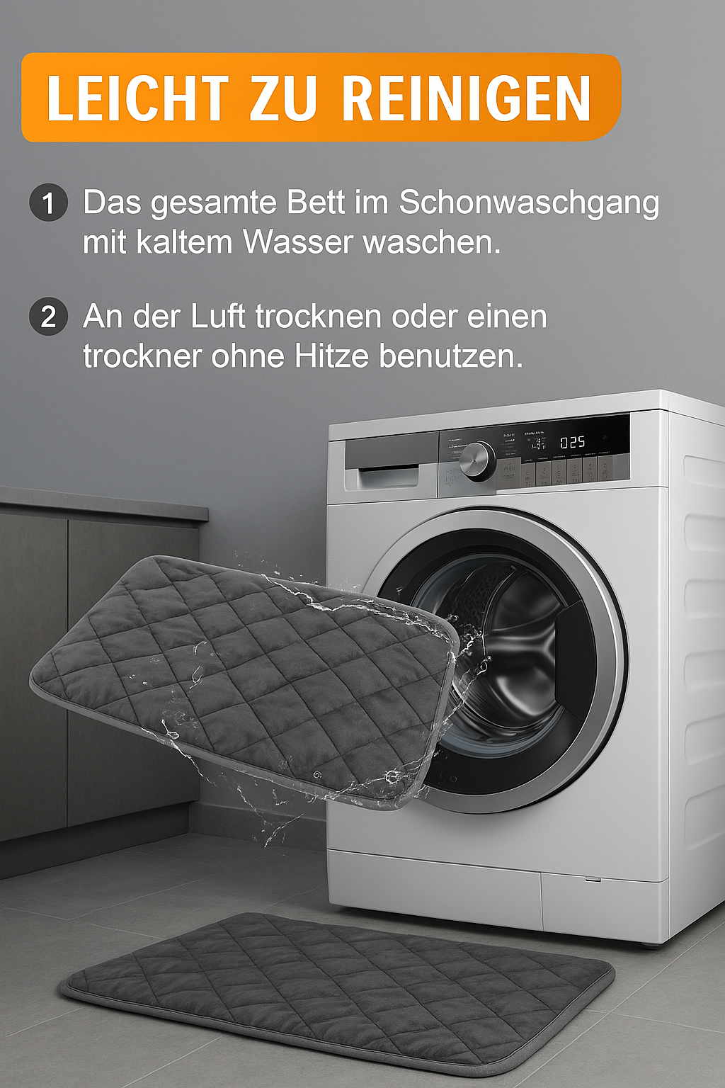 Kokosmaus Heizmatte – Wärme ohne Strom & Gel