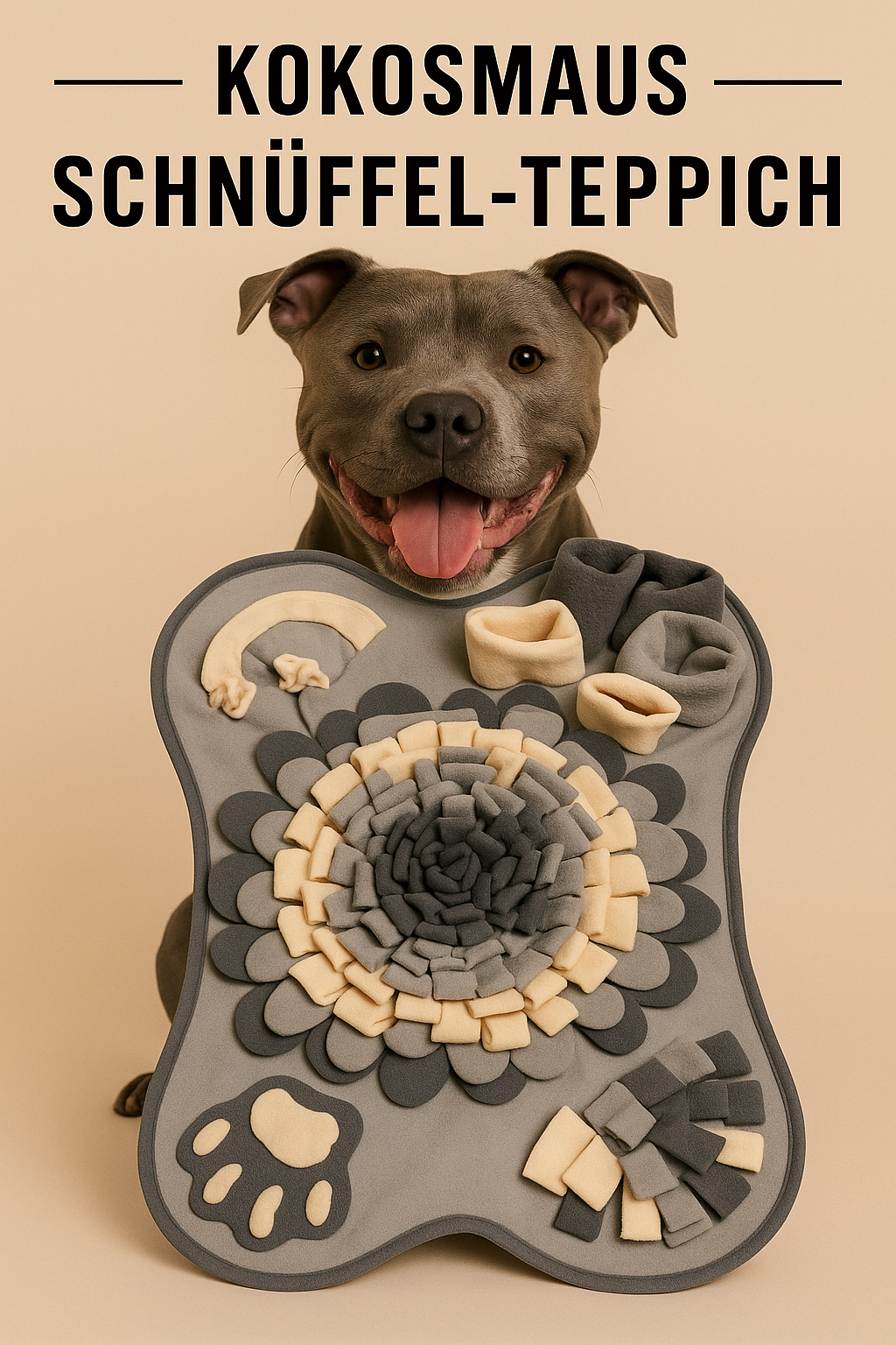 Kokosmaus Schnüffel-Teppich – für Abenteuer-Hunde