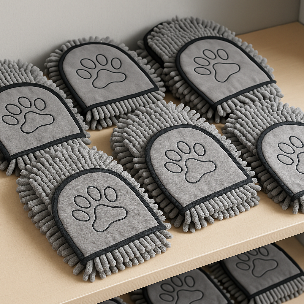 Kokosmaus Bade & Spazier Handtuch - Premium Nylon-Gewebe