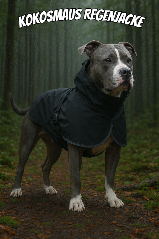 Kokosmaus Regenjacke – trocken, sichtbar & sicher